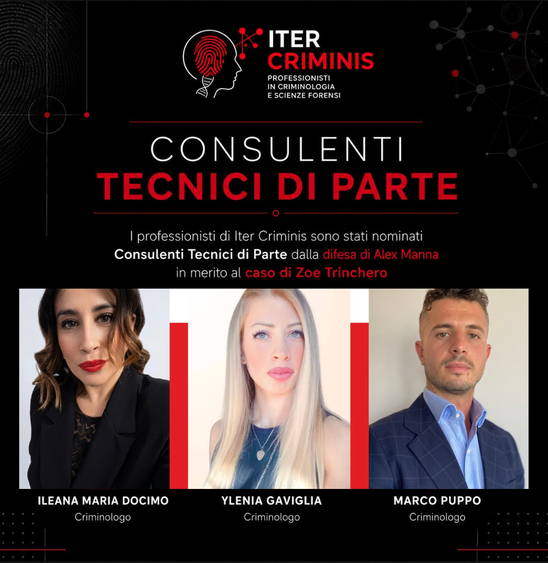 nomina consulenti tecnici di parte per il caso di Zoe Trinchero